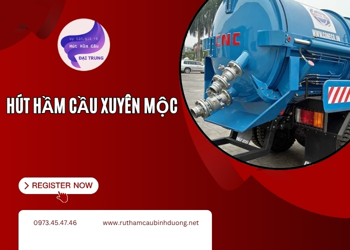 Hút hầm cầu Xuyên Mộc