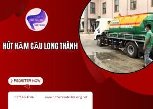 Hút hầm cầu Long Thành