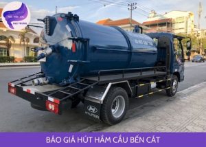 báo giá hút hầm cầu bến cát