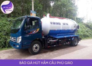 báo giá hút hầm cầu phú giáo