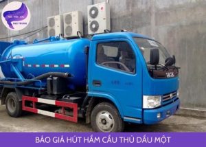 báo giá hút hầm cầu thủ dầu một