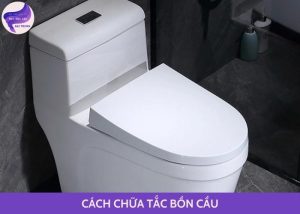 cách chữa tắc bồn cầu