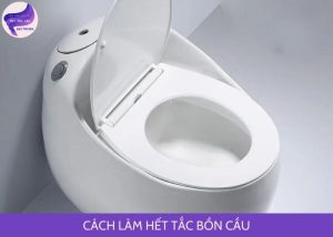 cách làm hết tắc bồn cầu