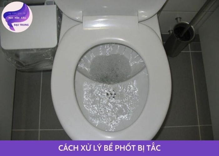 bể phốt bị tắc