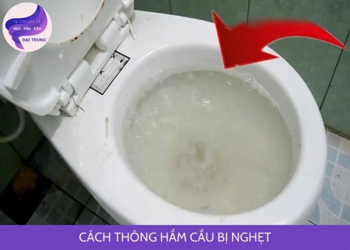 cách thông hầm cầu bị nghẹt