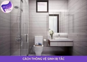 cách thông nhà vệ sinh bị tắc