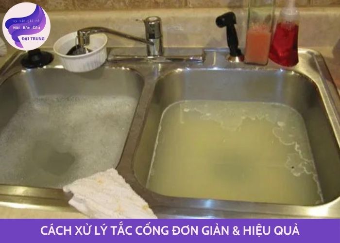 cách xử lý tắc cống