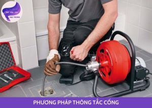 phương pháp thông tắc cống