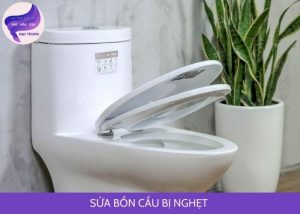 sửa bồn cầu bị nghẹt