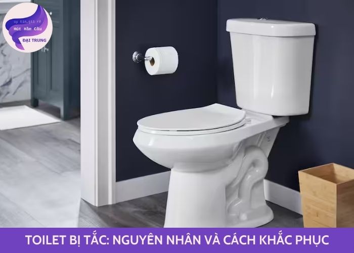 toilet bị tắc