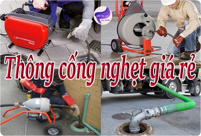 Thông cống nghẹt tại Hà Nội