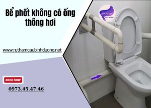 bể phốt không có ống thông hơi