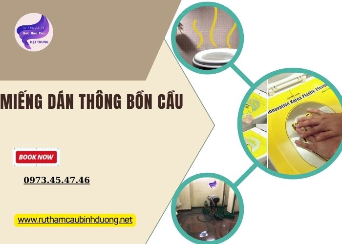 miếng dán thông bồn cầu