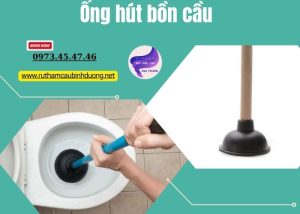 ống hút bồn cầu