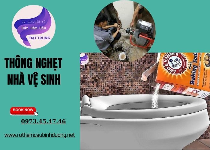 thông nghẹt nhà vệ sinh