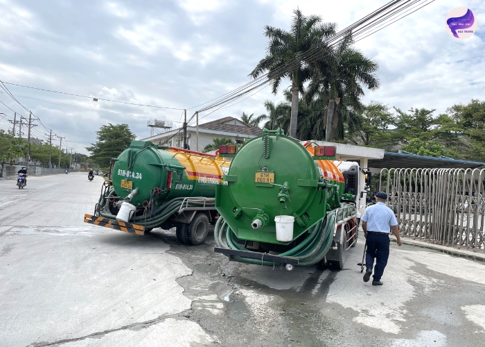 Hút bể phốt tại Quảng Trị