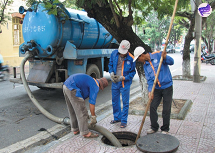 Hút bể phốt tại Thái Nguyên (5)