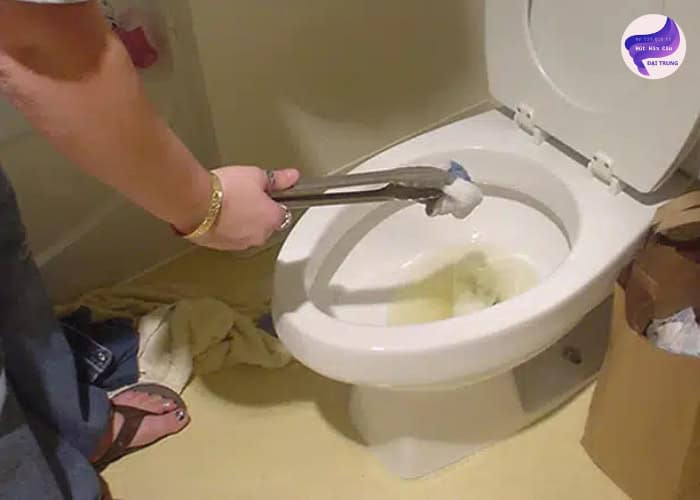 Cách thông bồn cầu (7)