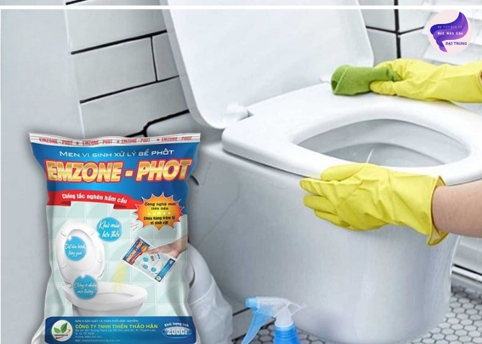 Cách thông bồn cầu bằng bột thông tắc (6)