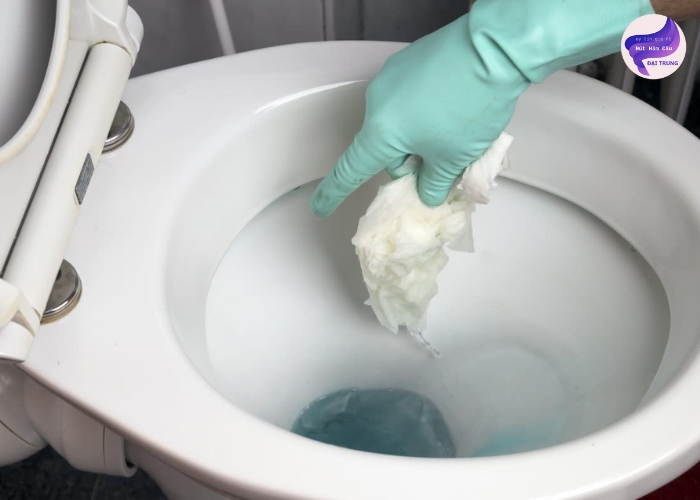 Cách thông bồn cầu bằng tay (2) Cách thông bồn cầu bằng tay (2)