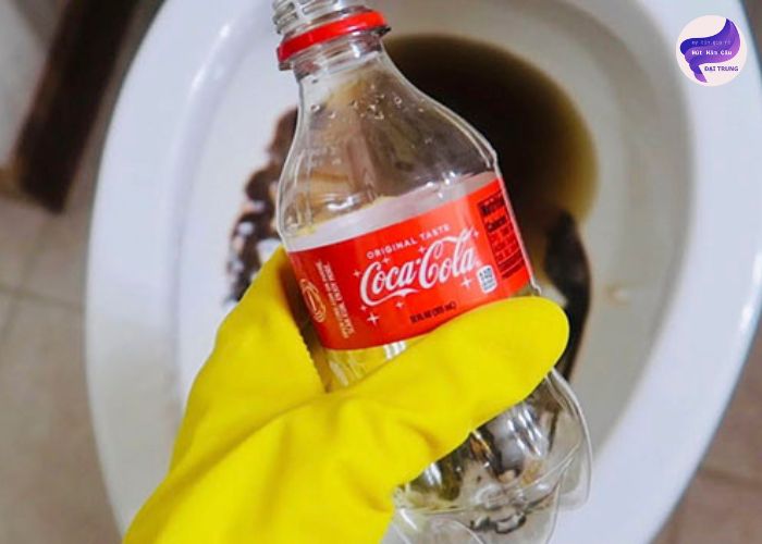 Cách thông tắc bồn cầu bằng coca (5)