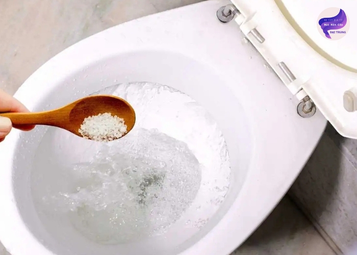 Thông bồn cầu bằng muối (3)