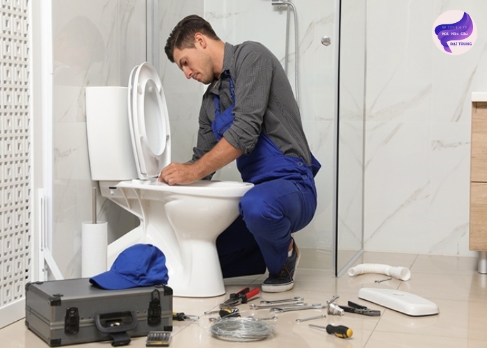 Thông bồn cầu bị nghẹt đồ (5)