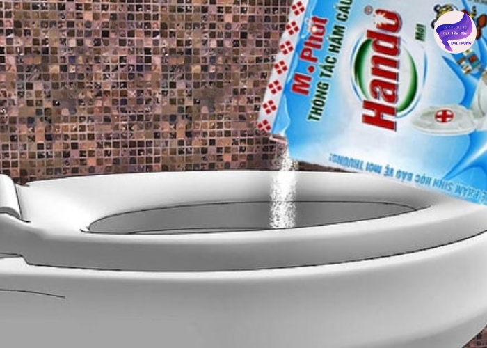 Cách thông bồn cầu bị nghẹt thức ăn (3)