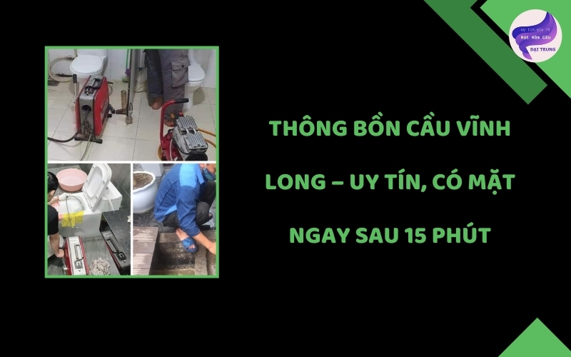 Thông bồn cầu Vĩnh Long