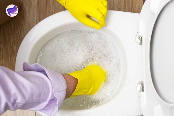 cách thông bồn cầu bằng xà phòng (5)