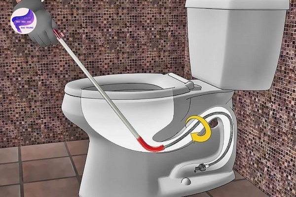 cách thông bồn cầu bị nghẹt đồ vật (3)