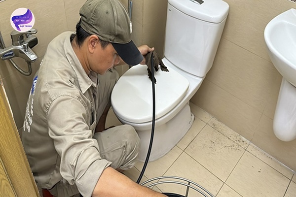 cách thông bồn cầu bị nghẹt cát (12)