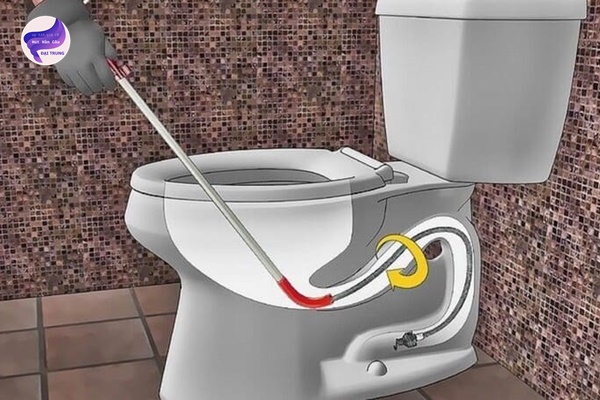 cách thông bồn cầu bị nghẹt cát (4)