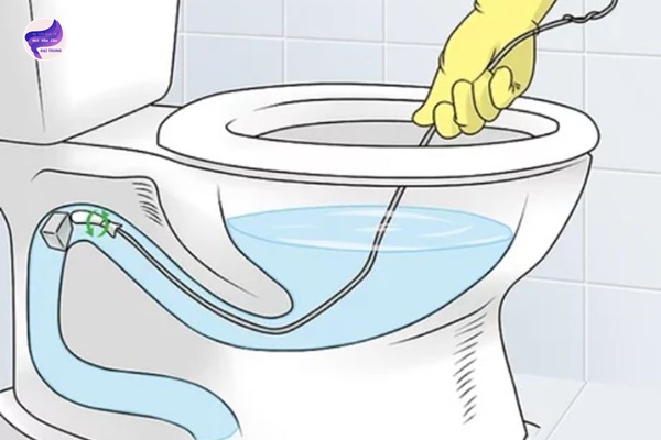 cách thông bồn cầu tại nhà an toàn