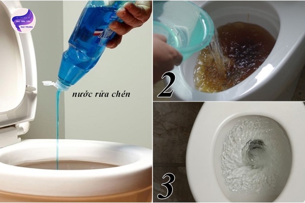 cách thông tắc bồn cầu bằng nước tẩy (3)